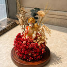 Hanuman Blessings Sacred Decorative Dome | Hanuman Ji Red Dome - https://artecasa.in/