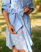 Rishika Hand-Embroidered Shirt Dress – hand-embroidered 100% cotton – RASRA MAI