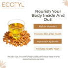 Cold-Pressed Almond Oil (Sweet) - Ecotyl - 100% Organic I Sustainable