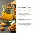 Cold-Pressed Almond Oil (Sweet) - Ecotyl - 100% Organic I Sustainable