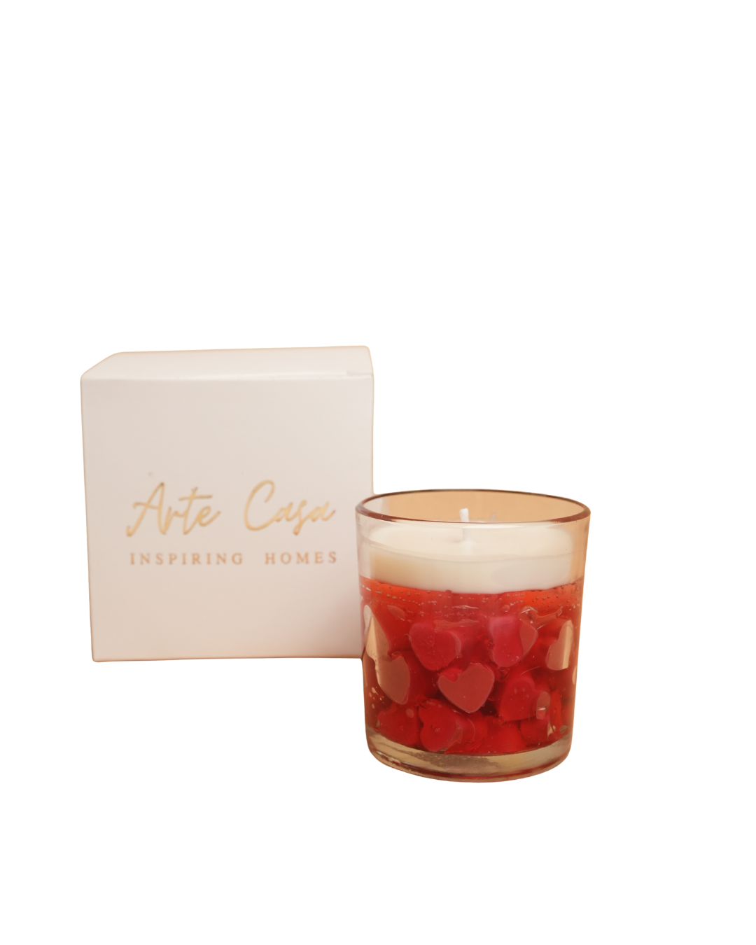 Scarlet Love Candle – Heart Shaped Valentine Candle | Artecasa - https://artecasa.in/