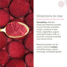 Beetroot Powder - Ecotyl - 100% Organic I Sustainable