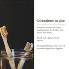 Ultra Soft Bamboo Tooth Brush - Set of 4 - Ecotyl - 100% Organic I Sustainable