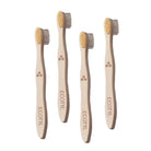 Ultra Soft Bamboo Tooth Brush - Set of 4 - Ecotyl - 100% Organic I Sustainable