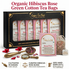 BeauTEA hibiscus rose hand-sewn cotton potli bags pack of 6 – Kangra Tea House