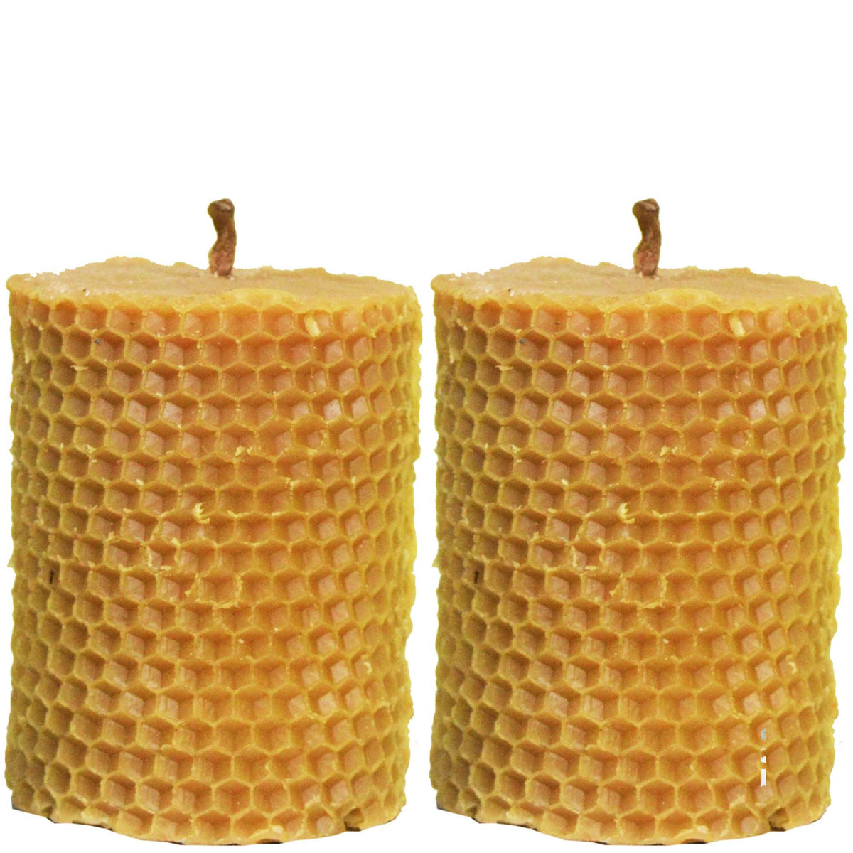 Hand-poured natural beeswax candles for relaxation