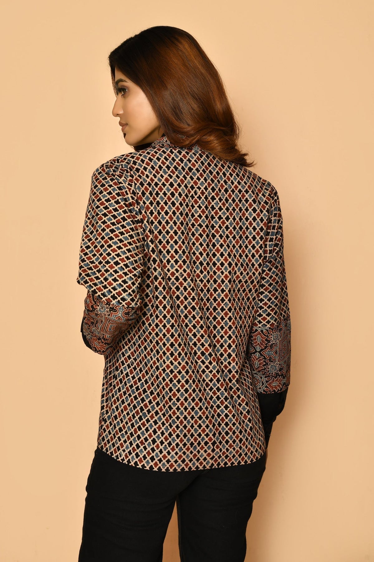 Latest cotton office wear jackets for ladies