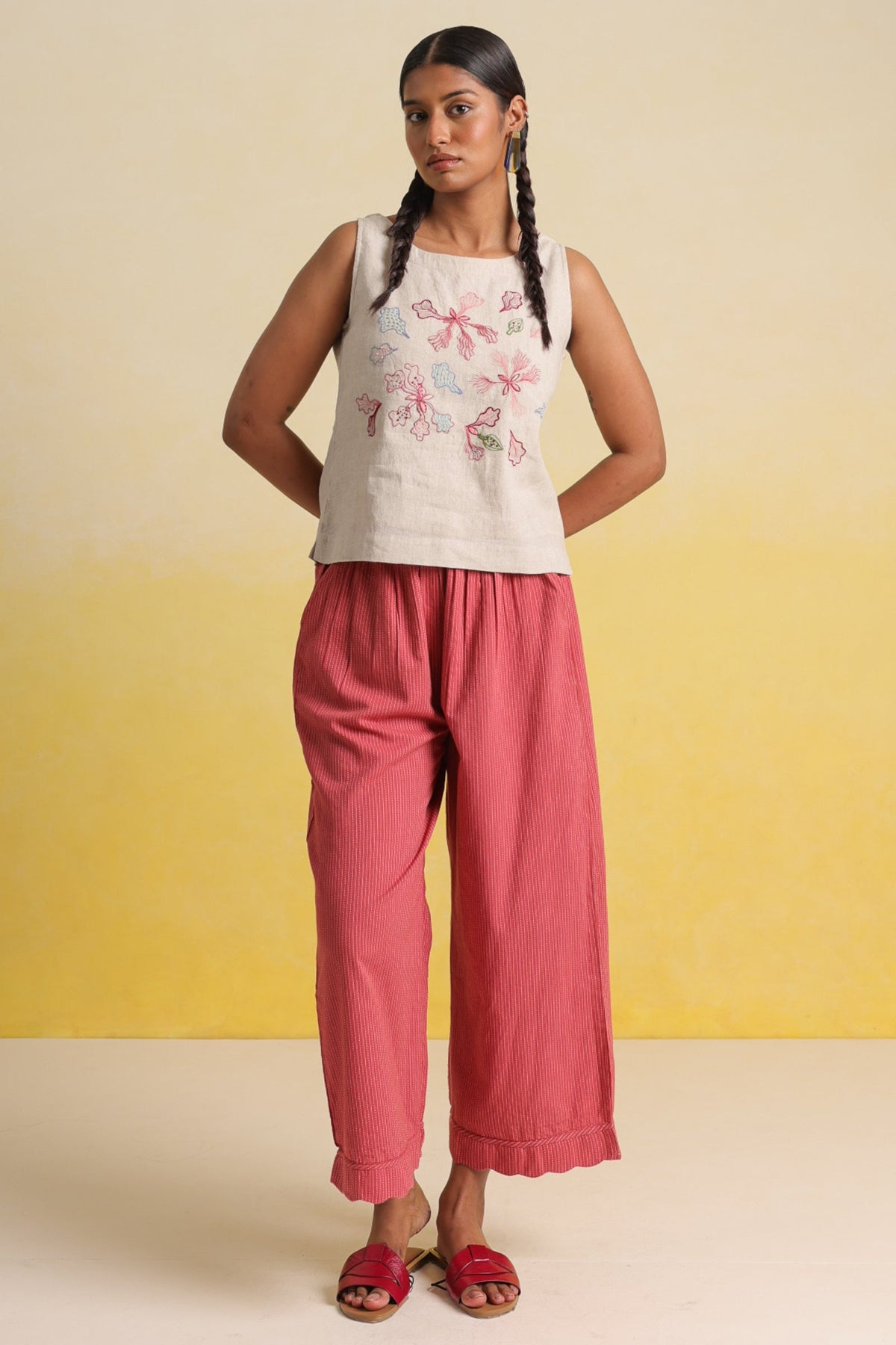 Bloom Beige Top - Dhãran