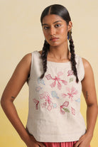 Bloom Beige Top - Dhãran