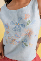 Bloom Blue Top - Dhãran