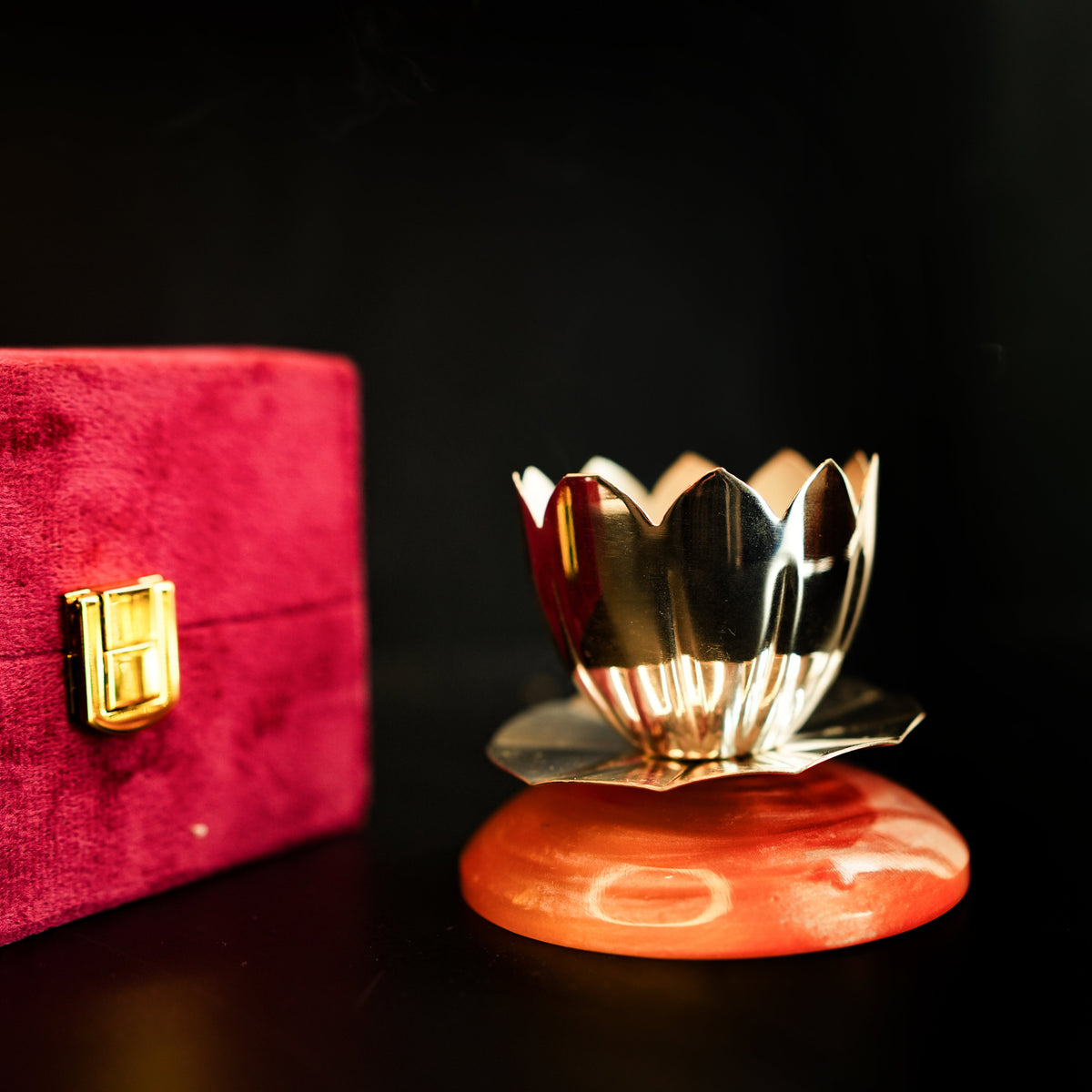 Silver Plated Deepak for Puja | Shanti Deep Diya – ArteCasa - https://artecasa.in/