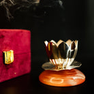 Silver Plated Deepak for Puja | Shanti Deep Diya – ArteCasa - https://artecasa.in/