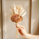 Tiny Timeless Dried Flower Bunch | Mini Vase Decor Flowers - https://artecasa.in/