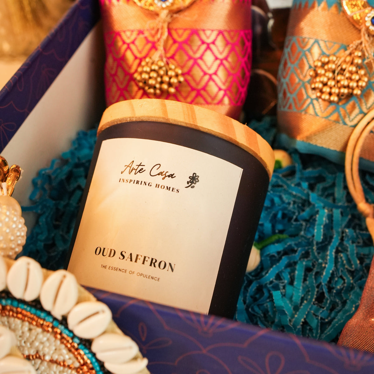 Blissful Silver Basket Diwali Hamper - https://artecasa.in/