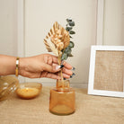 Earth Essence Vase with Dried Flowers | Elegant Home Décor - https://artecasa.in/