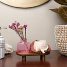 Blush Aroma Diffuser Garden | Reed Diffuser Gift Set with Dried Flowers - https://artecasa.in/