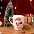 Santa Pengo Mug – Cute Penguin Christmas Mug for Coffee & Cocoa | Festive Holiday Mug for Gifting & Winter Drinks (Set of 1) - https://artecasa.in/