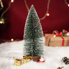 Mini Pine Tree Decor – Artificial Christmas Pine Tree for Home Decor | Small Tabletop Evergreen Tree for Festive & Year-Round Styling (Set of 1) - https://artecasa.in/