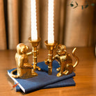 Monkey Mischief Candle holder set of 2 - https://artecasa.in/
