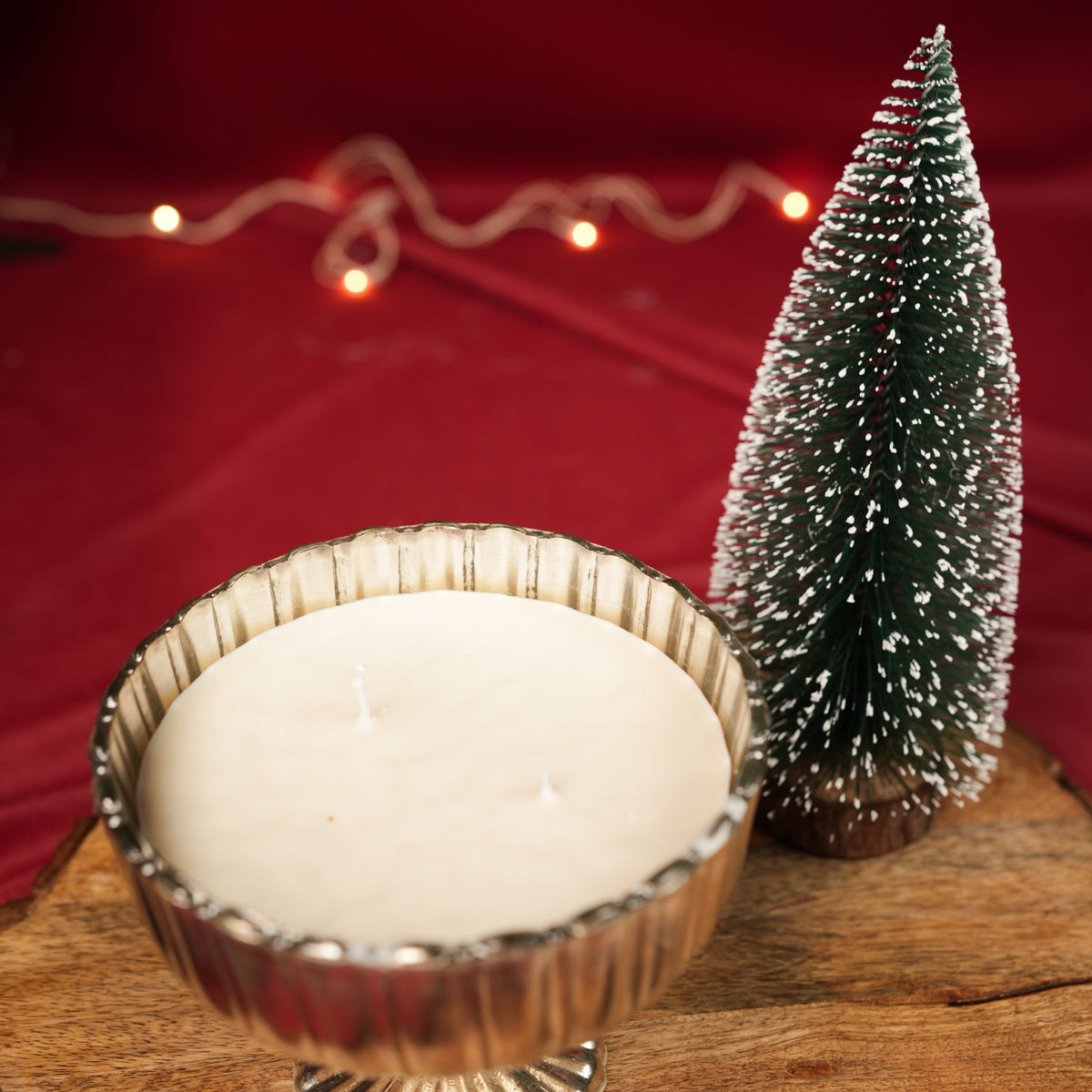 Silver Aura Candle | Elegant Tea Light House Décor - https://artecasa.in/