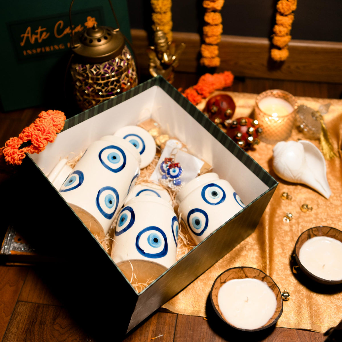 Evil eye blessing gift box - https://artecasa.in/