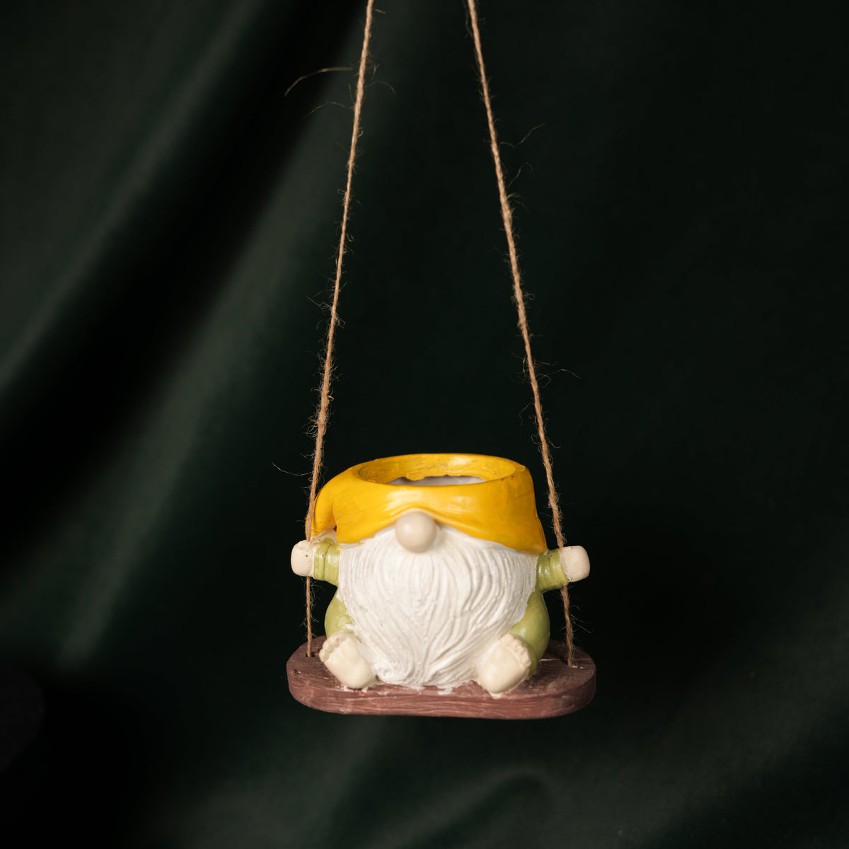 Santa Pot of Joy – Christmas Santa Planter Pot | Festive Decorative Planter for Home Decor | Cute Santa Face Plant Pot (Set of 1) - https://artecasa.in/