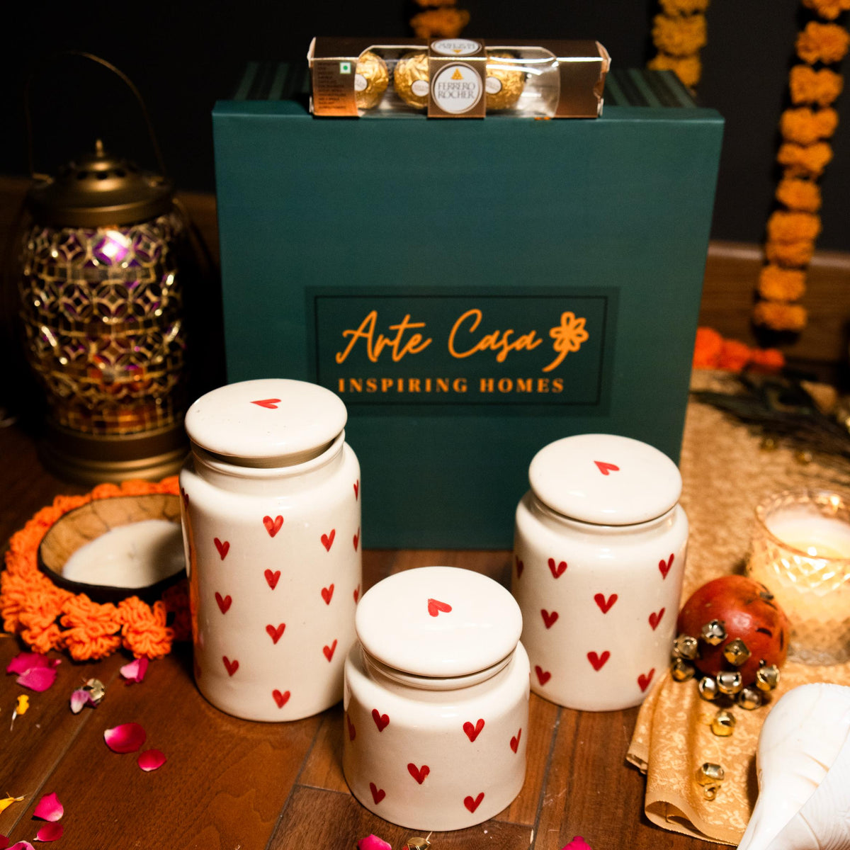 Sweetheart Jars gift set - https://artecasa.in/