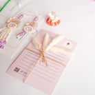 Handcrafted Tulip crochet Rakhi hamper (Light Purple) - https://artecasa.in/