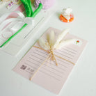 Handcrafted Tulip crochet Rakhi hamper (Light Purple) - https://artecasa.in/
