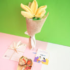 Handcrafted Yellow Tulip Rakhi Hamper – Premium Rakhi Gift Set - https://artecasa.in/