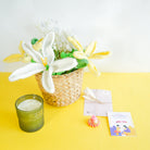 Blossoms of Love Candle Basket - https://artecasa.in/