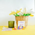 Blossoms of Love Candle Basket - https://artecasa.in/