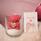 LoveBug Teddy Candle – Cute Teddy Valentine Candle | Artecasa - https://artecasa.in/
