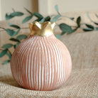 Pomegranate Jewel Vase Small | Luxury Decor – ArteCasa - https://artecasa.in/