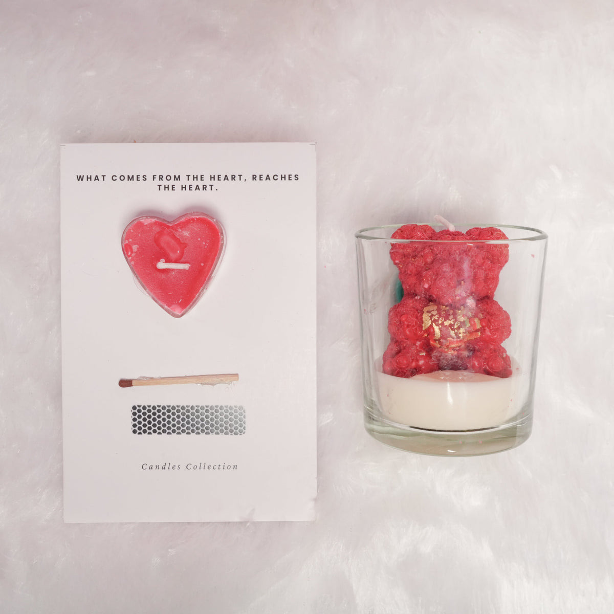 LoveBug Teddy Candle – Cute Teddy Valentine Candle | Artecasa - https://artecasa.in/