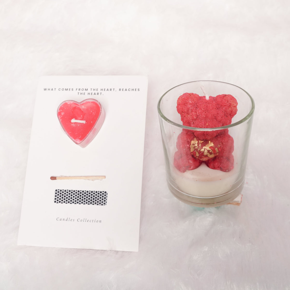 LoveBug Teddy Candle – Cute Teddy Valentine Candle | Artecasa - https://artecasa.in/