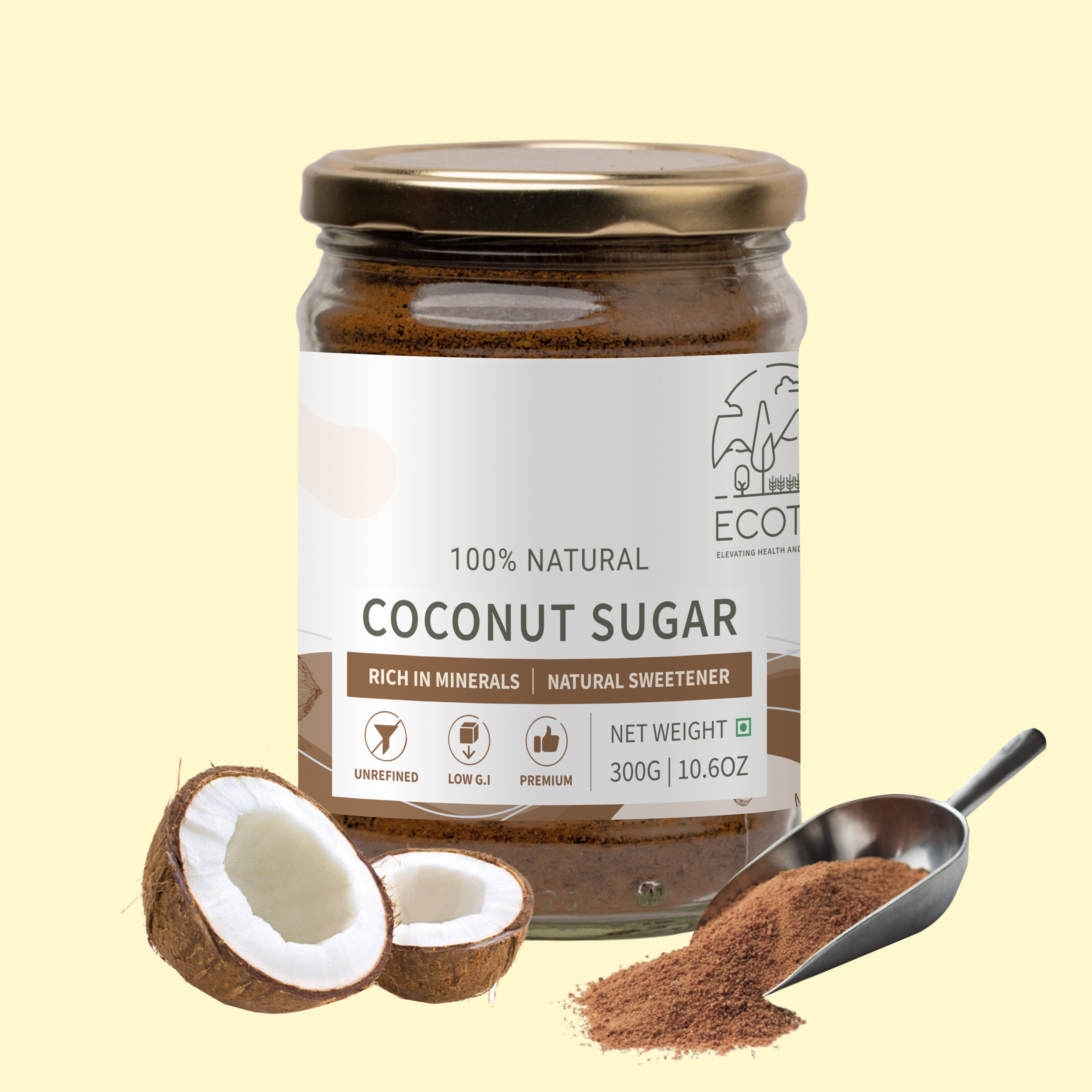 Coconut Blossom Sugar - Ecotyl - 100% Organic I Sustainable