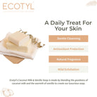Coconut Milk & Vanilla Soap - Set of 2 - Ecotyl - 100% Organic I Sustainable