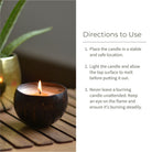 Coconut Shell Candle - Patchouli & Rosewood - Ecotyl - 100% Organic I Sustainable
