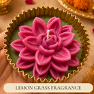 Mehfil Bloom Green & Pink Urli Flower Candle – Festive Diwali Décor - https://artecasa.in/