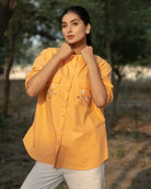 Ayessha Hand-Embroidered Shirt – hand-embroidered 100% cotton – RASRA MAI