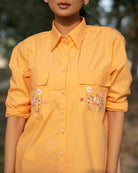 Ayessha Hand-Embroidered Shirt – hand-embroidered 100% cotton – RASRA MAI