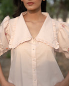 Paakhi Hand-Embroidered Shirt – hand-embroidered 100% cotton – RASRA MAI