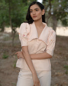 Paakhi Hand-Embroidered Shirt – hand-embroidered 100% cotton – RASRA MAI