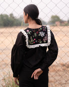 Ttina Hand-Embroidered Top – hand-embroidered 100% cotton – RASRA MAI