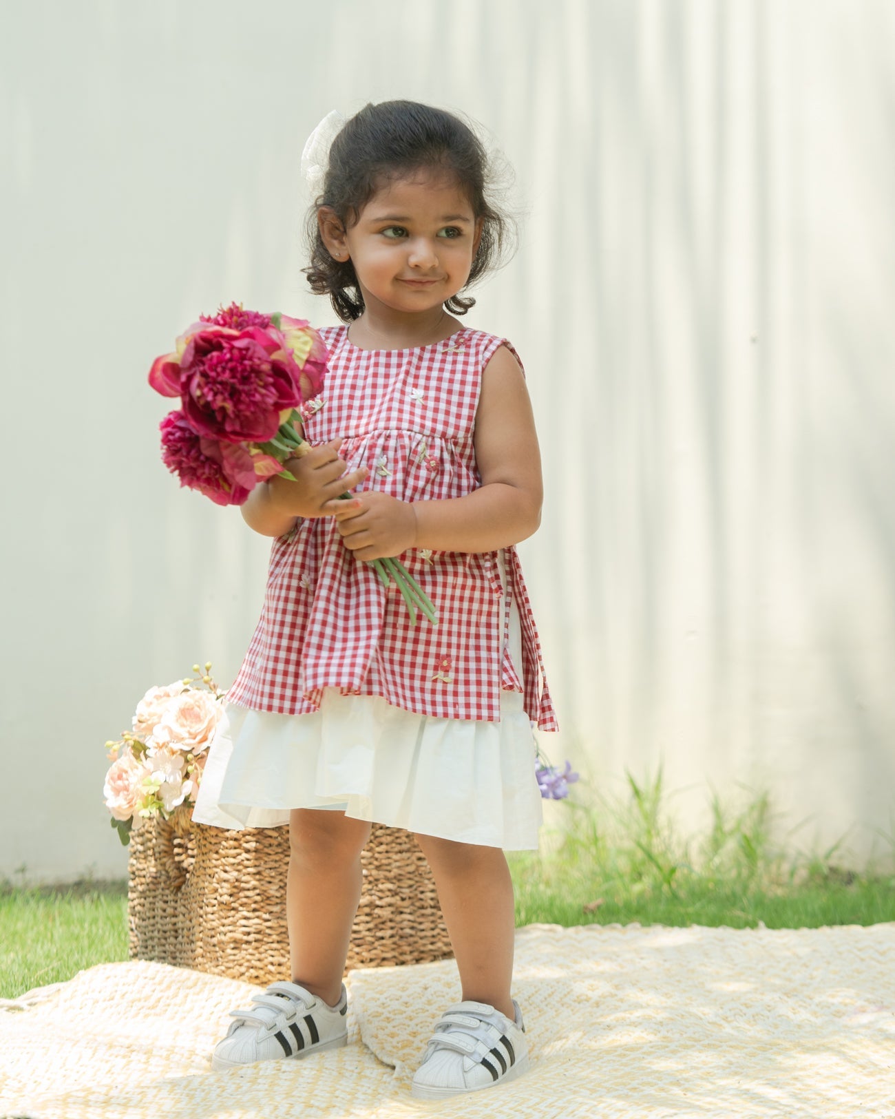 Inika Hand-Embroidered Dress – hand-embroidered 100% cotton – RASRA MAI