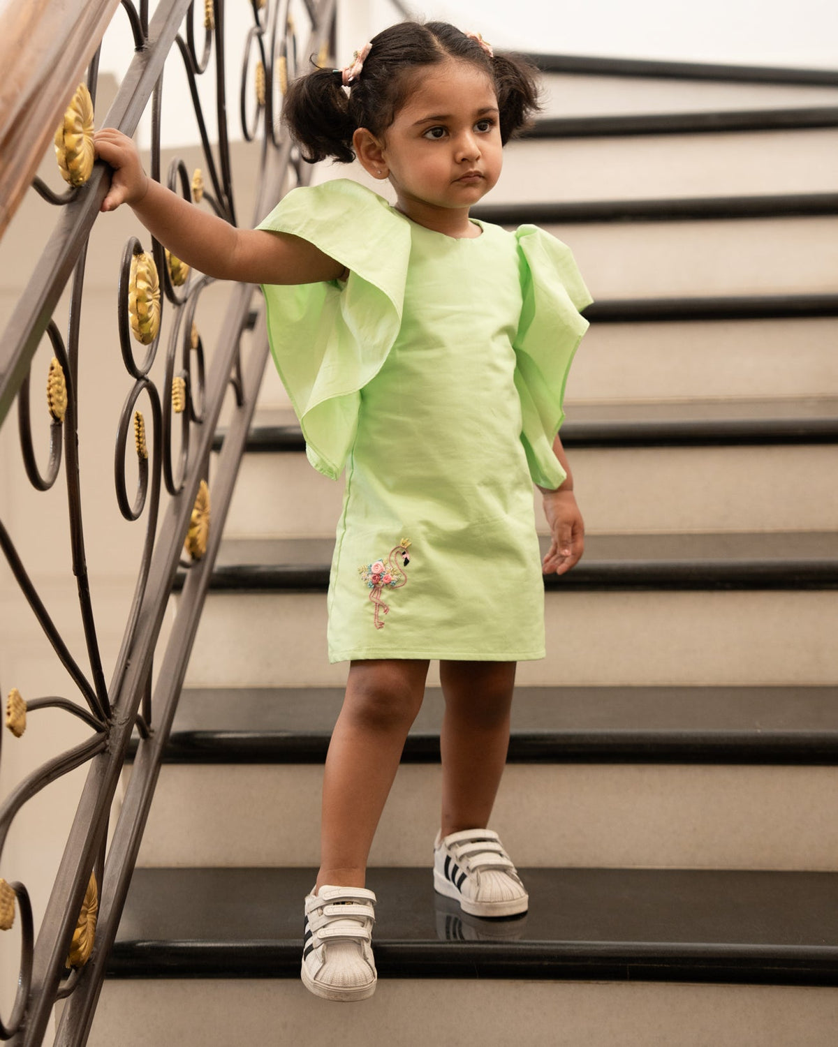 Raha Hand-Embroidered Dress – hand-embroidered 100% cotton – RASRA MAI