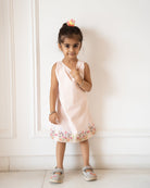 Tisya Hand-Embroidered Dress – hand-embroidered 100% cotton – RASRA MAI