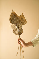 Golden Silver dual tone palm leaves - https://artecasa.in/