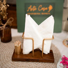 Timber Touch Tissue & Toothpick Holder - https://artecasa.in/